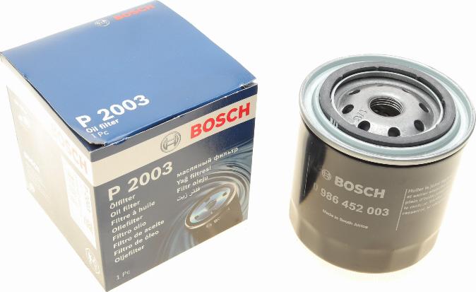 BOSCH 0 986 452 003 - Filtre à huile parts5.com