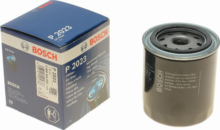 BOSCH 0 986 452 023 - Маслен филтър parts5.com