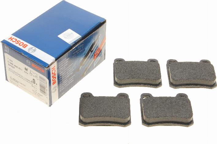 BOSCH 0 986 466 871 - Fékbetétkészlet, tárcsafék parts5.com