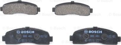 BOSCH 0 986 461 122 - Jarrupala, levyjarru parts5.com