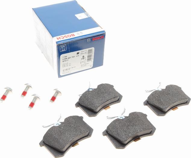 BOSCH 0 986 461 769 - Komplet kočnih obloga, disk kočnica parts5.com