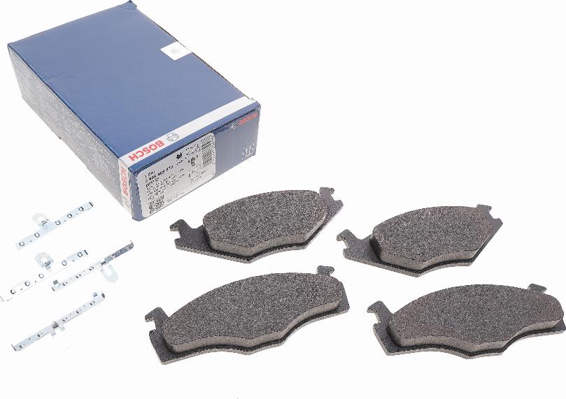 BOSCH 0 986 468 873 - Fékbetétkészlet, tárcsafék parts5.com