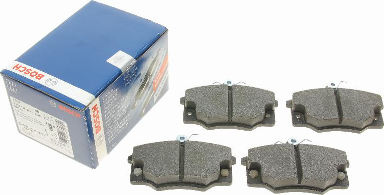 BOSCH 0 986 468 380 - Juego de pastillas de freno parts5.com