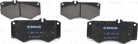 BOSCH 0 986 467 841 - Fékbetétkészlet, tárcsafék parts5.com