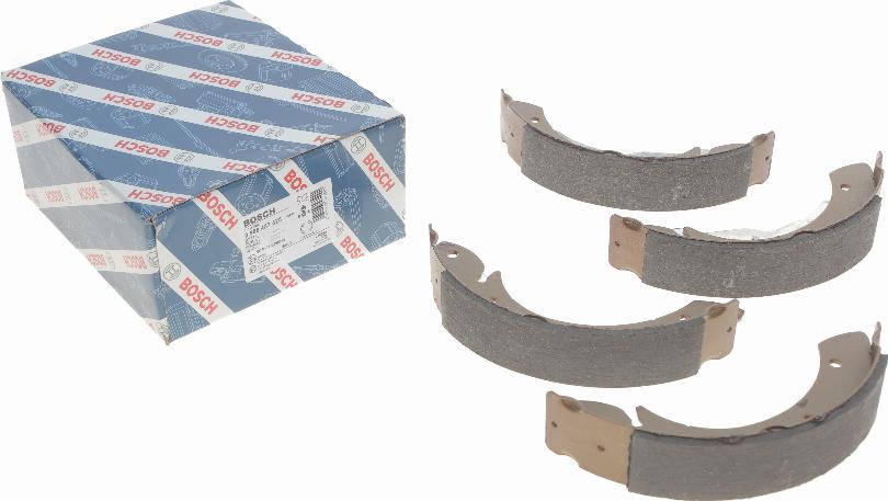 BOSCH 0 986 487 528 - Zestaw szczęk hamulcowych parts5.com