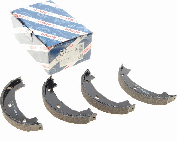 BOSCH 0 986 487 608 - Juego de zapatas de frenos, freno de estacionamiento parts5.com