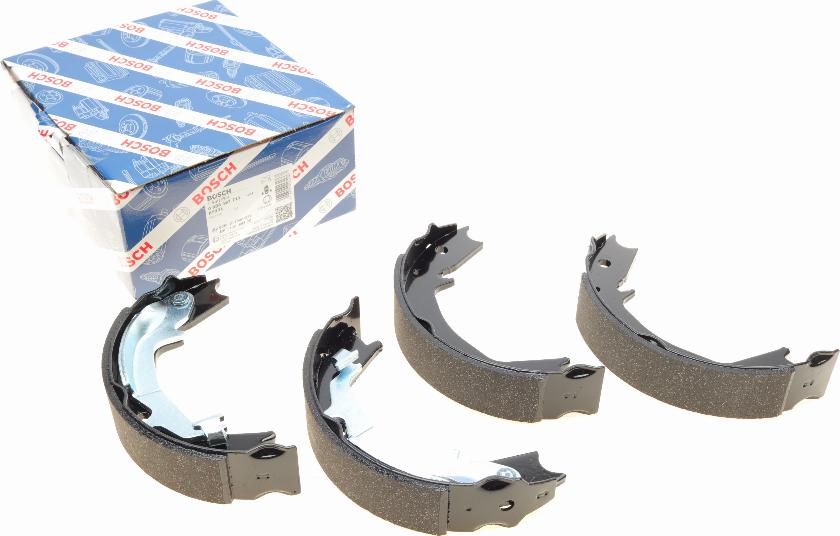 BOSCH 0 986 487 711 - Brake Shoe Set, parking brake parts5.com