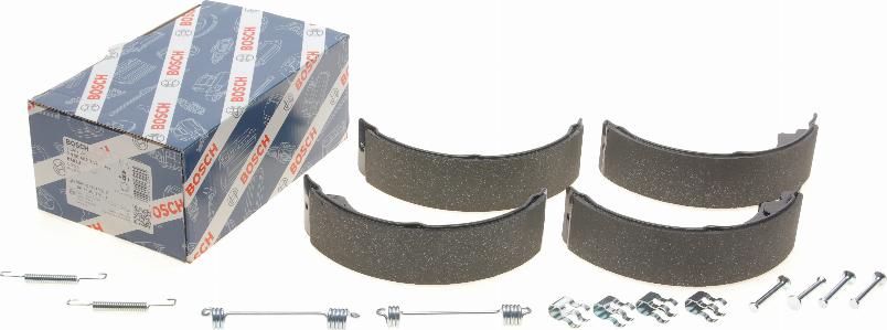 BOSCH 0 986 487 712 - Komplet kočionih papuča, ručna kočnica parts5.com