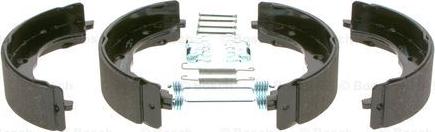 BOSCH 0 986 487 712 - Set saboti frana, frana de mana parts5.com