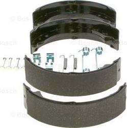 BOSCH 0 986 487 712 - Set saboti frana, frana de mana parts5.com