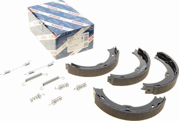 BOSCH 0 986 487 720 - Brake Shoe Set, parking brake parts5.com