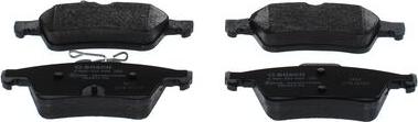 BOSCH 0 986 424 999 - Brake Pad Set, disc brake parts5.com