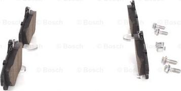 BOSCH 0 986 424 541 - Brake Pad Set, disc brake parts5.com