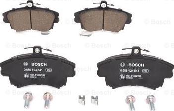 BOSCH 0 986 424 541 - Brake Pad Set, disc brake parts5.com