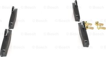 BOSCH 0 986 424 566 - Juego de pastillas de freno parts5.com