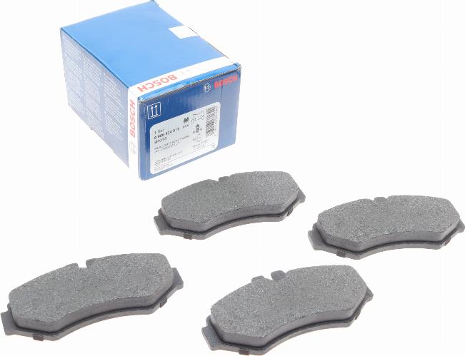 BOSCH 0 986 424 516 - Piduriklotsi komplekt,ketaspidur parts5.com