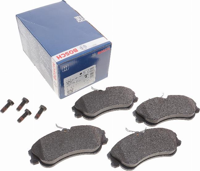 BOSCH 0 986 424 583 - Sada brzdových destiček, kotoučová brzda parts5.com