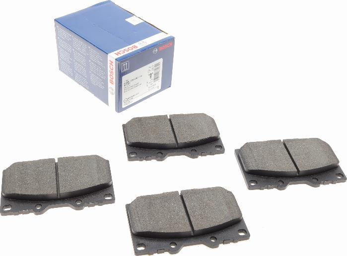 BOSCH 0 986 424 640 - Fékbetétkészlet, tárcsafék parts5.com