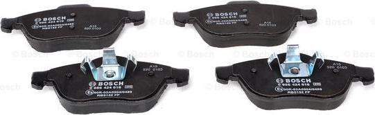 BOSCH 0 986 424 616 - Piduriklotsi komplekt,ketaspidur parts5.com