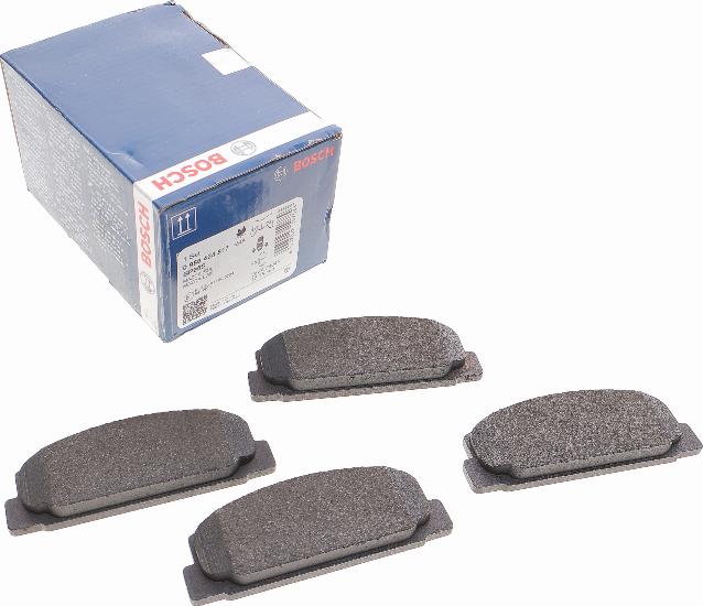 BOSCH 0 986 424 817 - Juego de pastillas de freno parts5.com