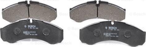 BOSCH 0 986 424 833 - Set placute frana,frana disc parts5.com