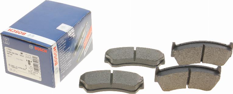 BOSCH 0 986 424 369 - Juego de pastillas de freno parts5.com