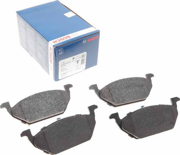 BOSCH 0 986 424 364 - Bremsbelagsatz, Scheibenbremse parts5.com