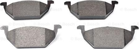 BOSCH 0 986 424 364 - Komplet pločica, disk-kočnica parts5.com