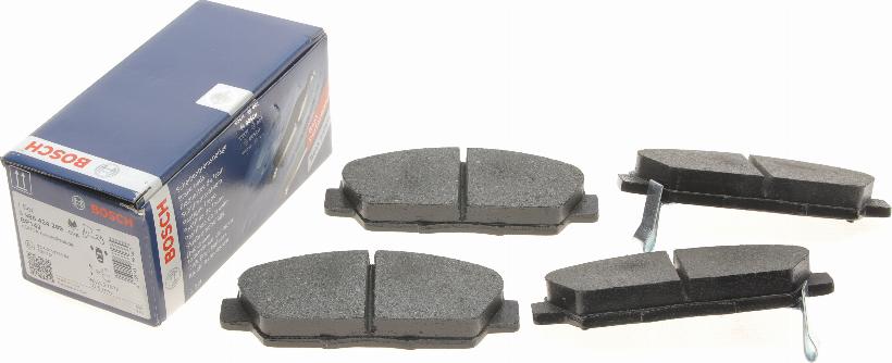 BOSCH 0 986 424 289 - Sada brzdových destiček, kotoučová brzda parts5.com