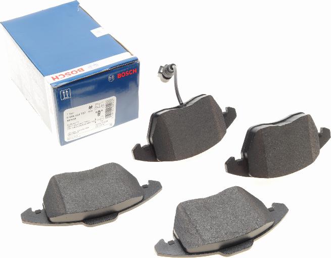 BOSCH 0 986 424 797 - Brake Pad Set, disc brake parts5.com