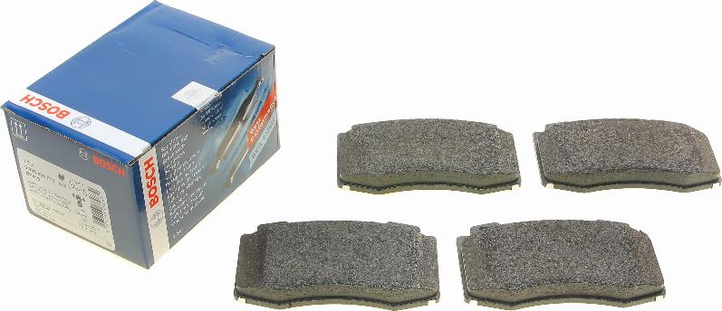 BOSCH 0 986 424 705 - Brake Pad Set, disc brake parts5.com