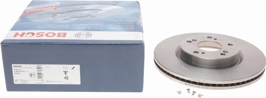 BOSCH 0 986 479 B02 - Féktárcsa parts5.com