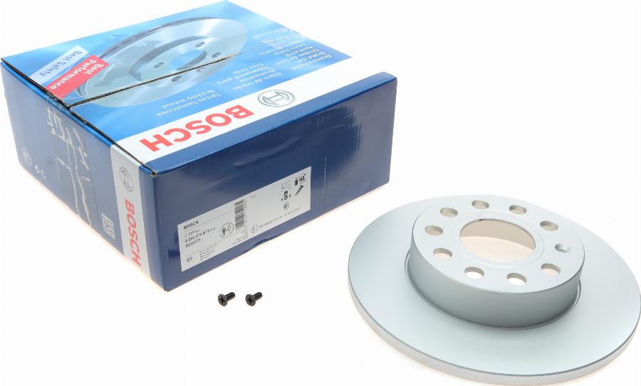 BOSCH 0 986 479 B78 - Tarcza hamulcowa parts5.com