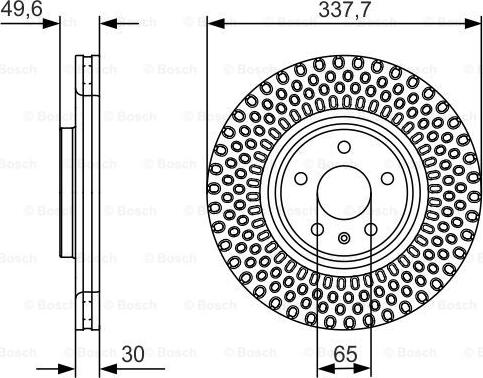 BOSCH 0 986 479 C90 - Тормозной диск parts5.com