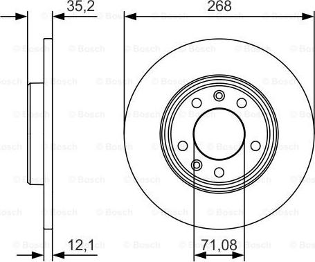 BOSCH 0 986 479 C24 - Disc frana parts5.com