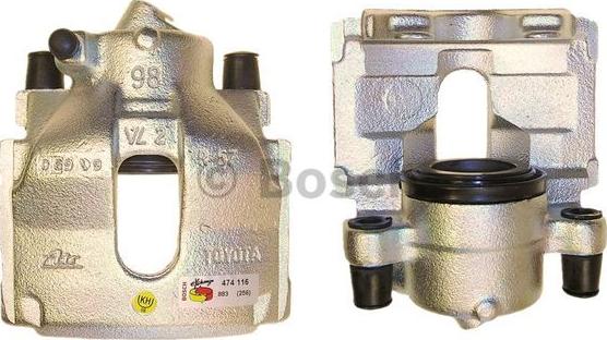 BOSCH 0 986 474 116 - Pinza de freno parts5.com