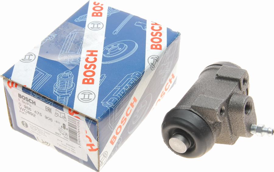 BOSCH 0 986 475 906 - Wheel Brake Cylinder parts5.com