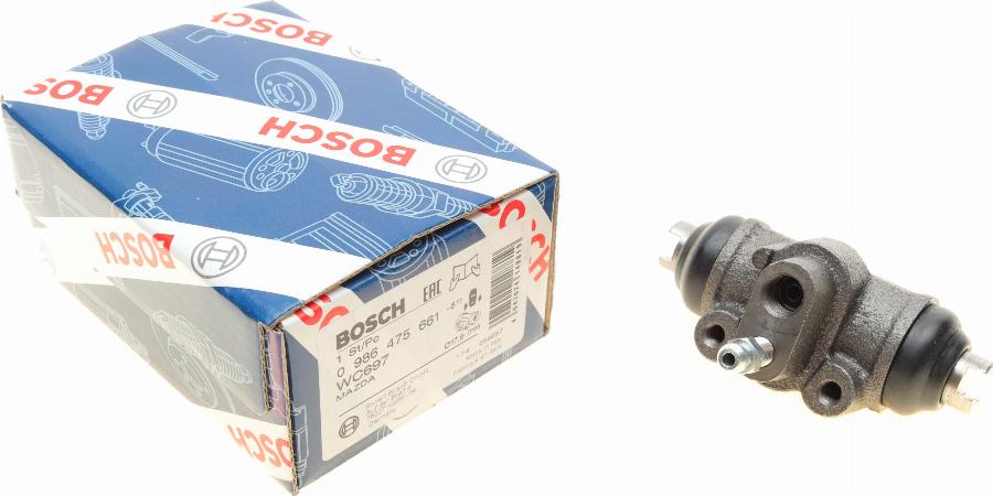 BOSCH 0 986 475 661 - Cilindro de freno de rueda parts5.com