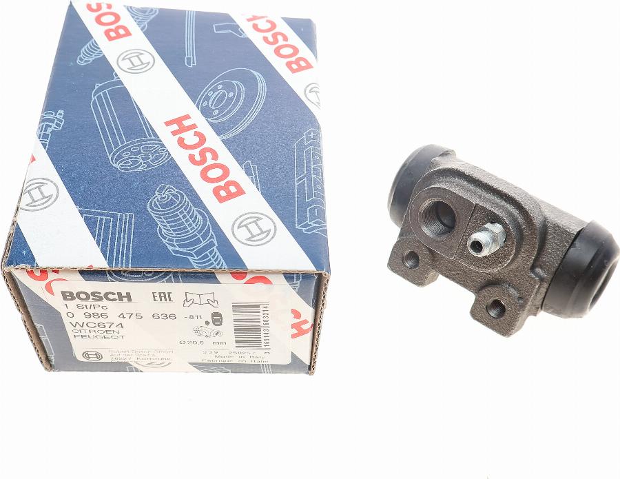 BOSCH 0 986 475 636 - Kočioni cilindar točka parts5.com