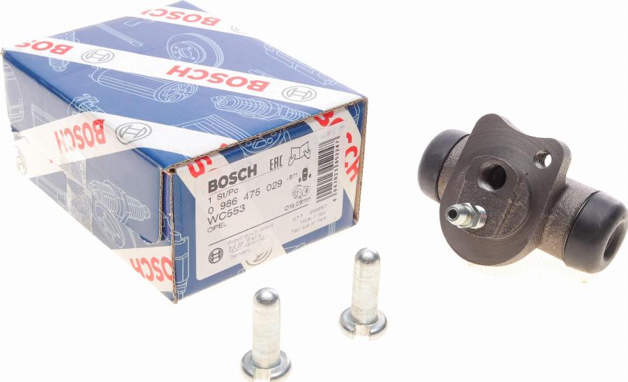 BOSCH 0 986 475 029 - Cilindro de freno de rueda parts5.com