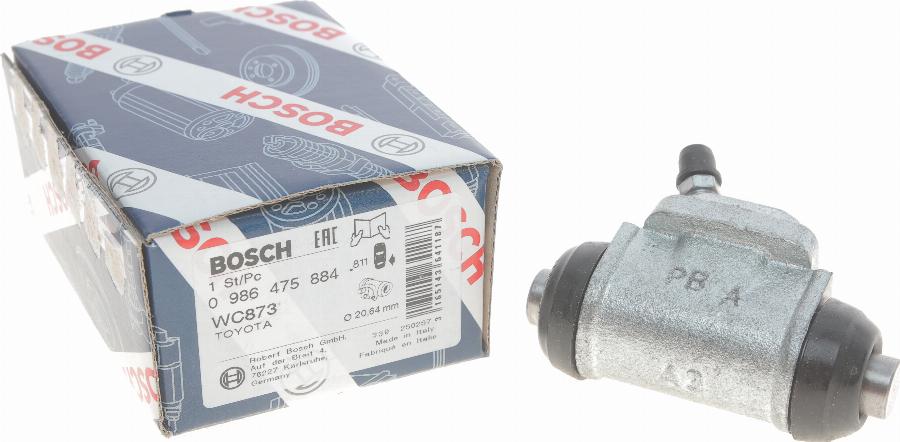 BOSCH 0 986 475 884 - Tekerlek fren silindiri parts5.com