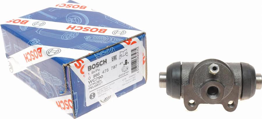 BOSCH 0 986 475 797 - Tekerlek fren silindiri parts5.com