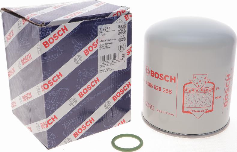 BOSCH 0 986 628 255 - Hava kurutucusu kartuşu, basınçlı hava sistemi parts5.com