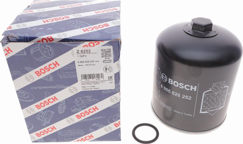 BOSCH 0 986 628 252 - Vlozek susilnika zraka, naprava za stisnjen zrak parts5.com