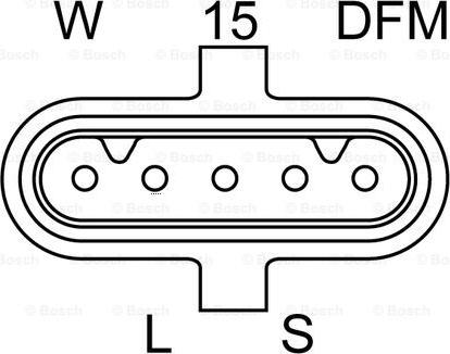 BOSCH 0 986 049 820 - Generaator parts5.com