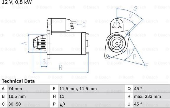 BOSCH 0 986 012 831 - Uputnik parts5.com