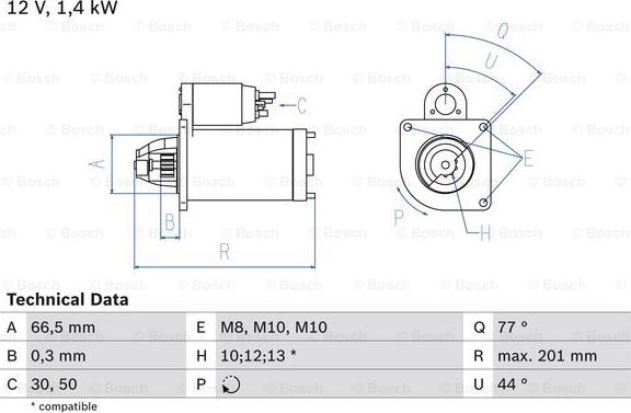 BOSCH 0 986 022 800 - Uputnik parts5.com