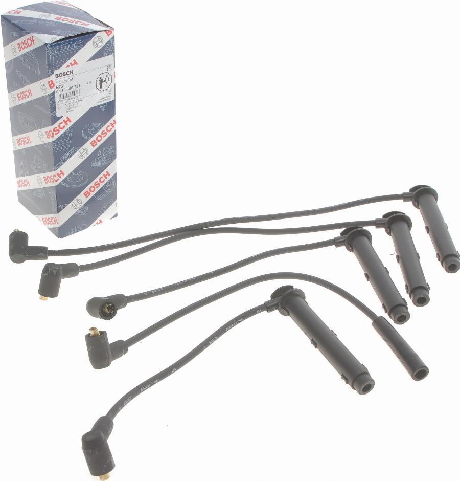 BOSCH 0 986 356 731 - Juego de cables de encendido parts5.com