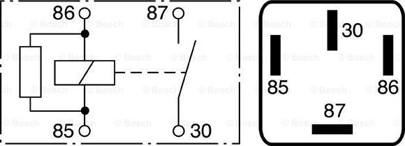 BOSCH 0 986 332 040 - Relee,Töövool parts5.com