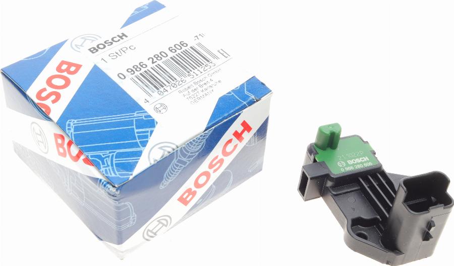 BOSCH 0 986 280 606 - Senzor impulsuri, arbore cotit parts5.com